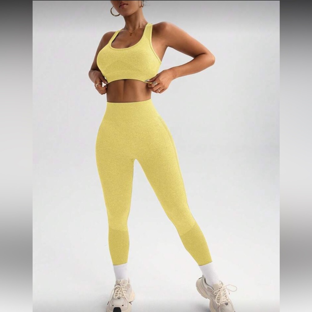 Yellow Activewear Set